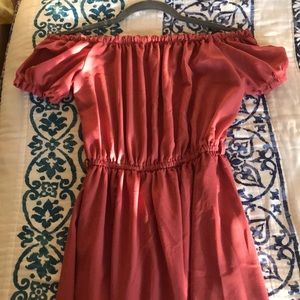 Off the shoulder dress